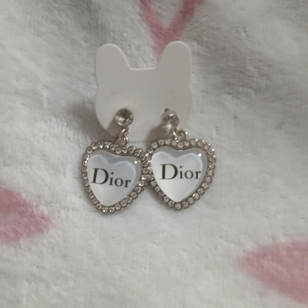 Silver Heart Earrings